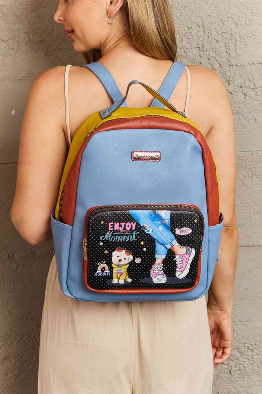 Nicole Lee USA Nikky Fashion Printed Backpack