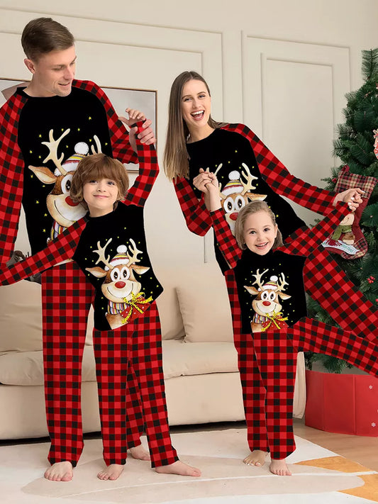 Holiday Fitted Two Piece Family Pajamas